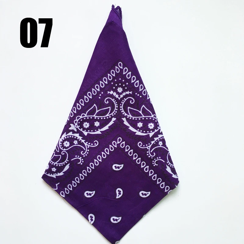 mens scarf for summer Bandana kerchief Unisex Hip Hop Black Hair Band Neck Scarf Sports Headwear Wrist Wraps Head Square Scarves Print Handkerchief male scarf Scarves