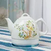 220V 1L Mini Electric Kettle Household Ceramic Portable Water Boiling Pot Auto-off Mini Multi Cooker 6