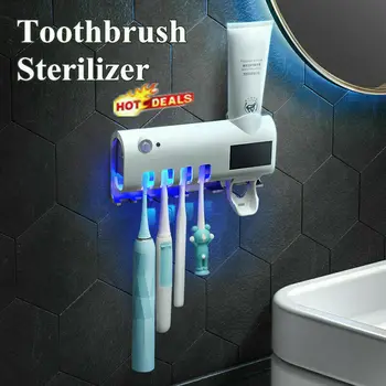 

Ultraviolet Electric Toothbrush UV Sterilizer Toothbrush Storage Box Organizer