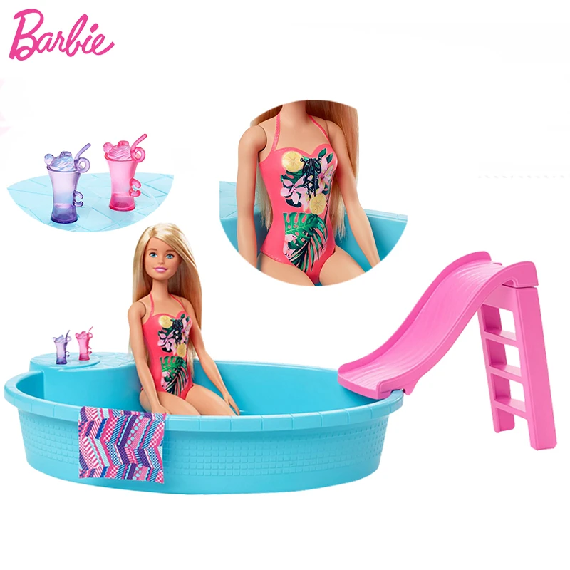 barbie pool toys