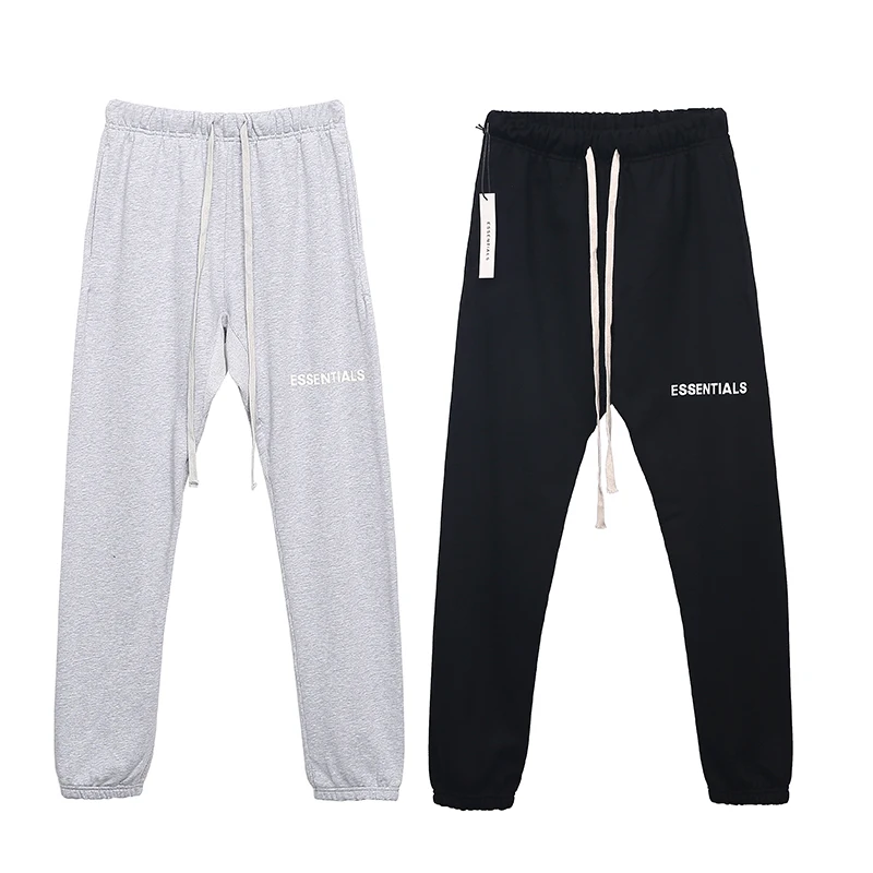 

ESSENTIALS Drawstring Sweatpants Men Women Cotton High Quality Loose ESSENTIALS Joggers Justin Bieber Pant
