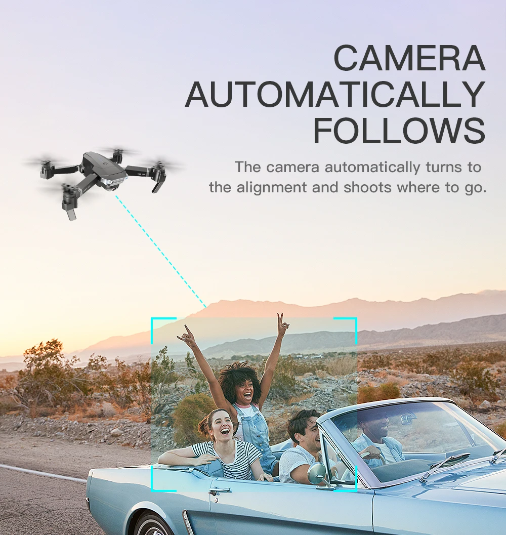 SG901 Drone Camera 4K HD Helicopter Altitude Hold WiFi FPV Optical Flow Positioning Dual Camera Selife Dron Folding Quadcopter