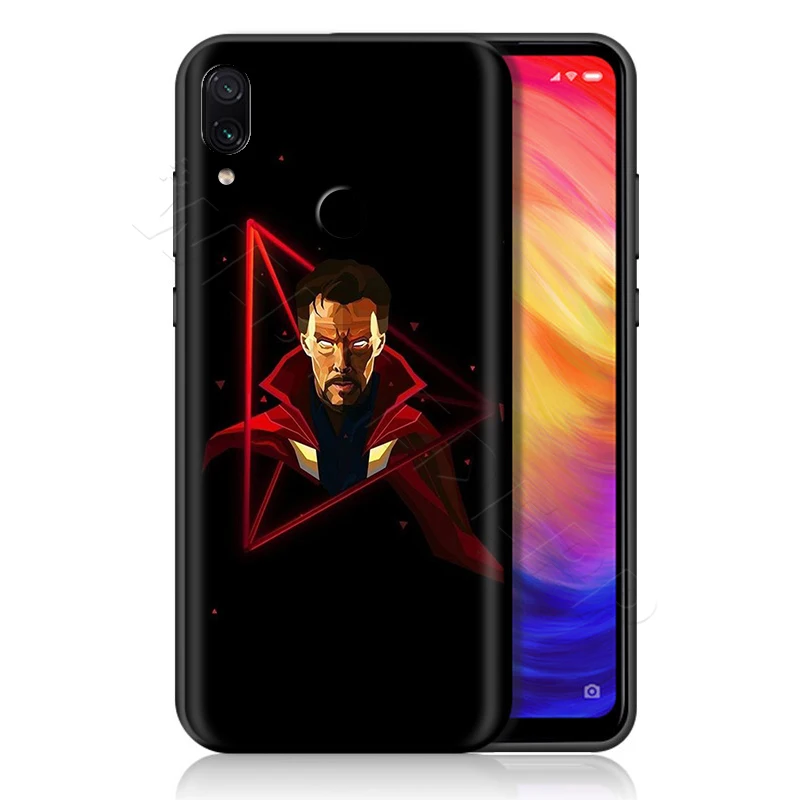 Чехол Marvel Супергерои Мстители для Xiaomi Redmi 4A 4X5 5A 6 6A 7 7A S2 Note Go K20 Pro Plus Prime 8T
