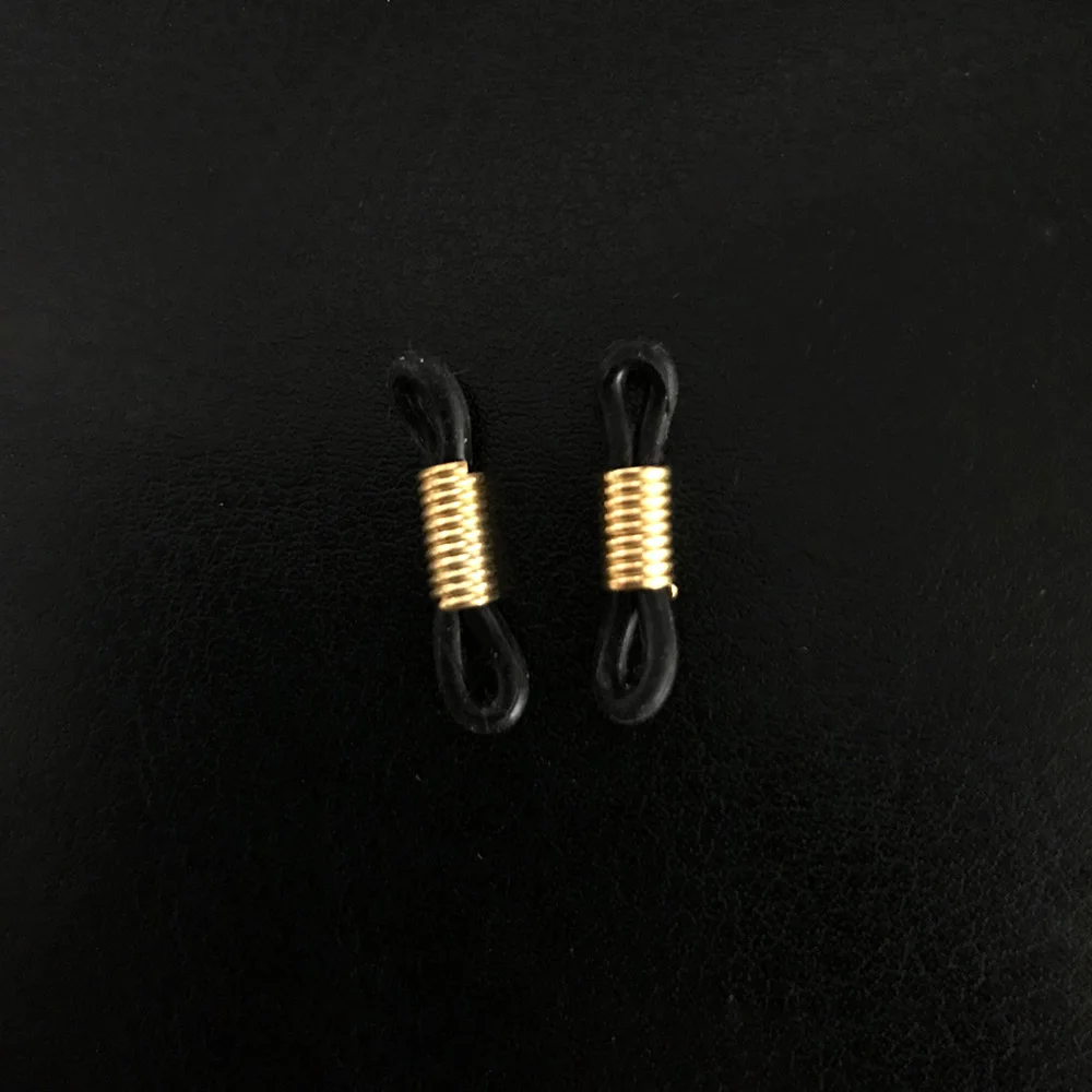 Skyrim 20pcs Glasses Chain Silicone Rubber Ring Non Slip DIY Connector Strap Eyelets Rope Sunglasses Cord Accessory glasses chain