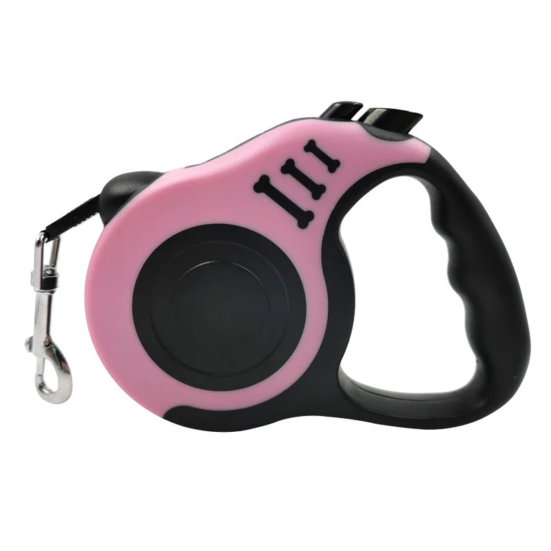 thumbnail image 1 of Correa retráctil para perros de 3 m/5 m, correa automática de nailon para perros y gatos, correa extensible para caminar y correr, suministros para mascotas pequeñas, 1 of 5
