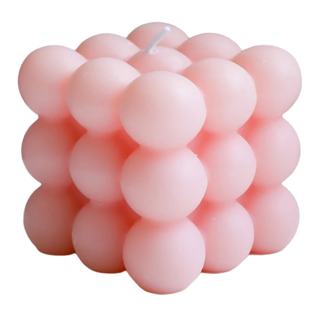 Geometry Bubble Cube Candle Soy Wax Small Fragrance Aromatherapy Candles Essential Oil Scented Relaxing Romantic Gift Home Decor Geometry Bubble Cube Candle Soy Wax Small Fragrance Aromatherapy Candles Essential Oil Scented Relaxing Romantic Gift Home Decor