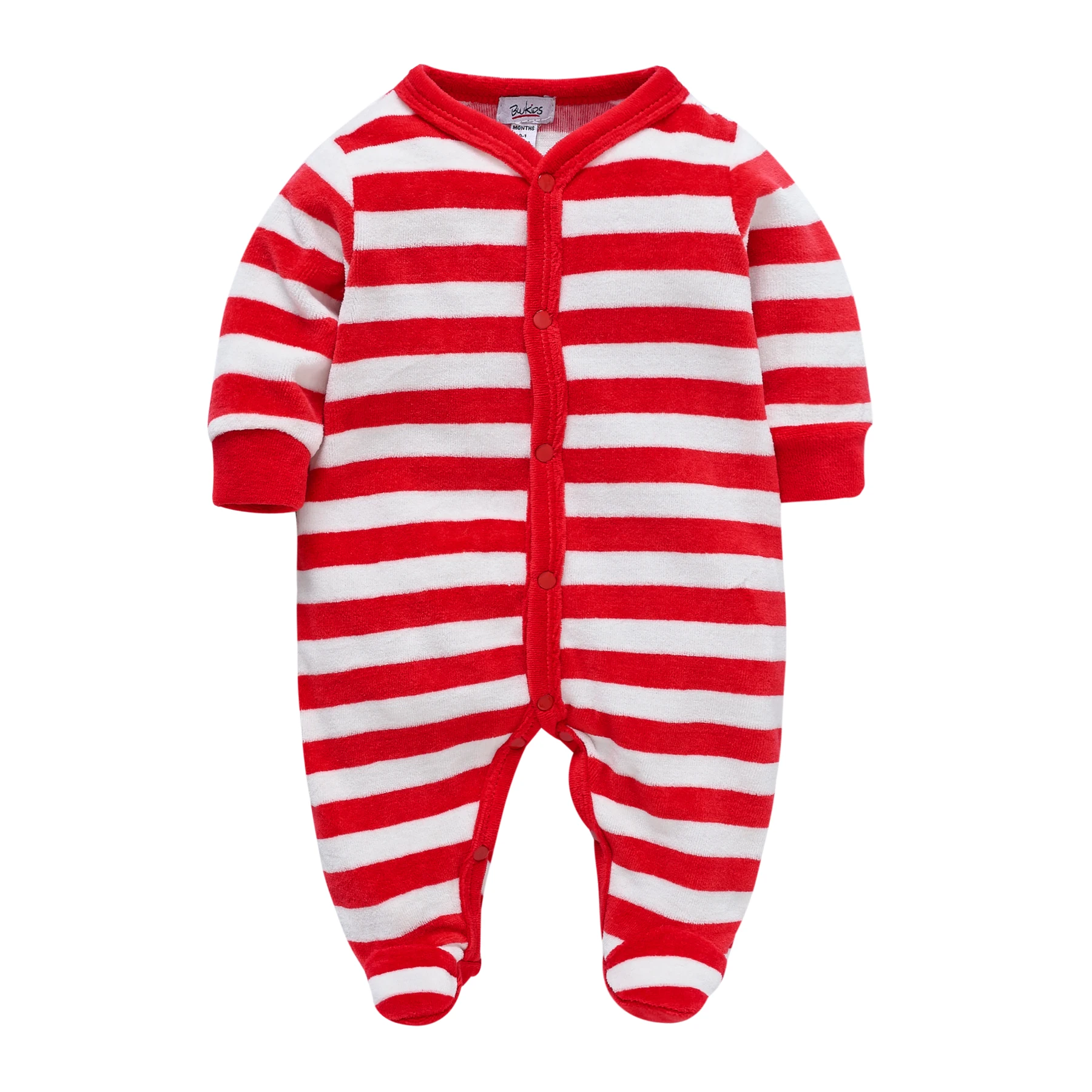 

Christmas Newborn Baby Girl Rompers 0-24M ropas bebe de Unisex Warm Winter Infant Boys Clothes New Born Body Bebes Clothing