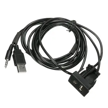 

Lead Cable Mounting USB Dash Flush Mount Audio Socket Data Transfer Charge