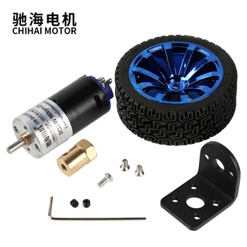 

chihai motor 65mm Wheel Coupling Kit GM25-370k low noise DC6V 12V 24V wall climbing car motor WPL B-14 for DIY smart robot