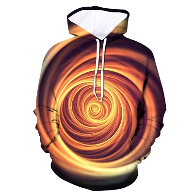 Крутая пара костюм гипноз Swirl 3D Толстовка мужская мода большой размер спандекс спортивный костюм хип хоп пуловер геометрический 3D печать