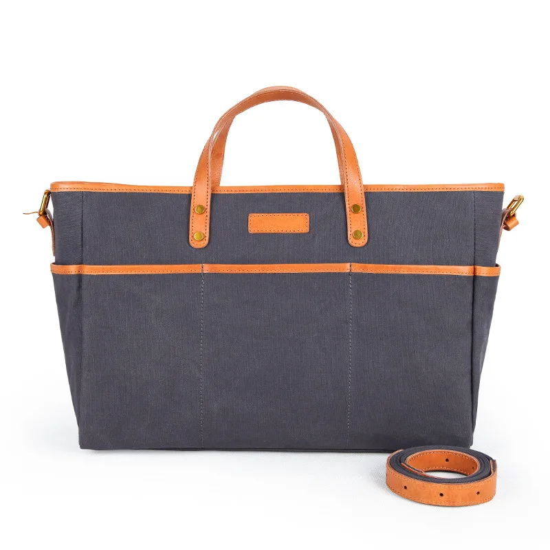 

2018 New Style Women's Canvas Bag Shoulder Hipster Literature And Art Japanese-style Solid Color Simple Hand Cotton Cloth Bag Ve