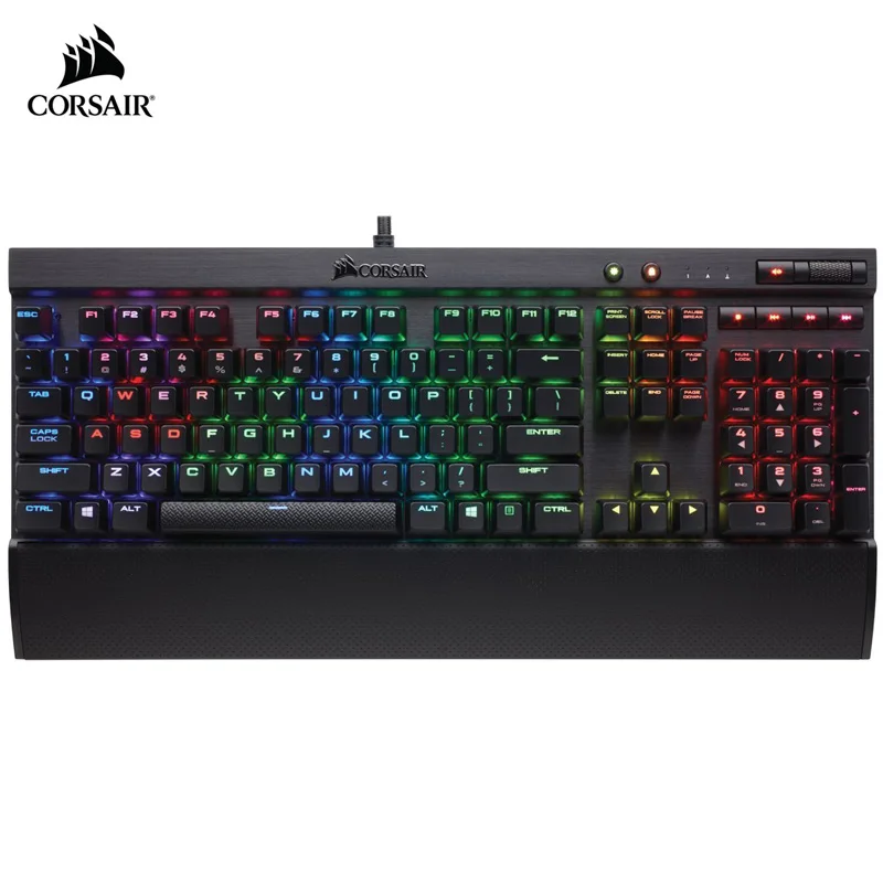 Механическая игровая клавиатура CORSAIR K70 LUX RGB usb управление проходом и мультимедиа
