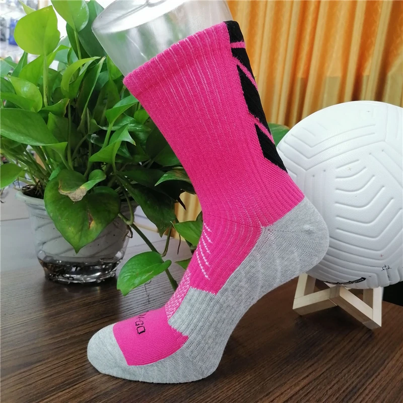 New Sports Anti Slip Soccer Socks Cotton Football Men Socks Women Baseball Rugby Socks