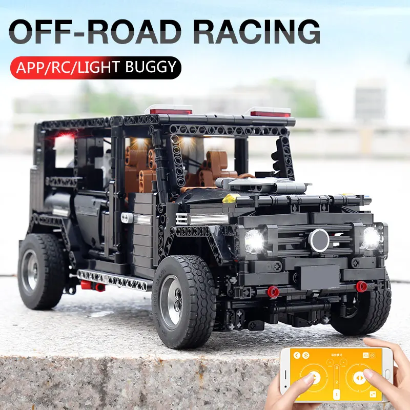 1770 шт. детские строительные блоки игрушки совместимые с MOC 2425 city technic Mercedes Benzs Big G