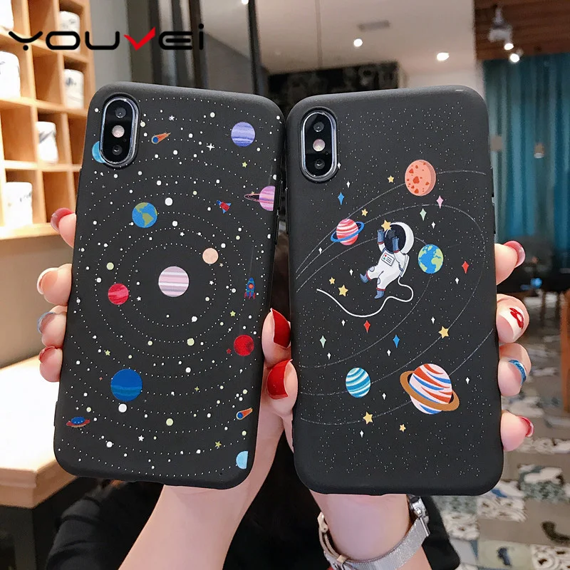 Для iPhone X XR XS Max чехол для 5 6 6S Plus 7 7Plus 8 8Plus силиконовый Чехол мобильного телефона