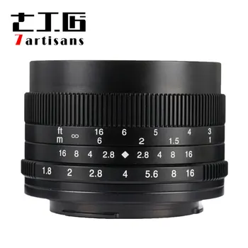 

7artisans 50mm F1.8 Lens For Canon APS-C Manual Focus Fixed Camera Lens for Canon EOS M EOS M2 EOS M10 EOS M3 EOS M5 EOS M6