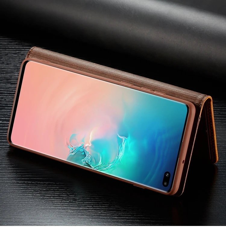 Флип-кейс для samsung S8 S9 S10e Plus Note 9 кожаный флип-чехол для телефона Etui samsung Galaxy S10 кошелек, Обложка