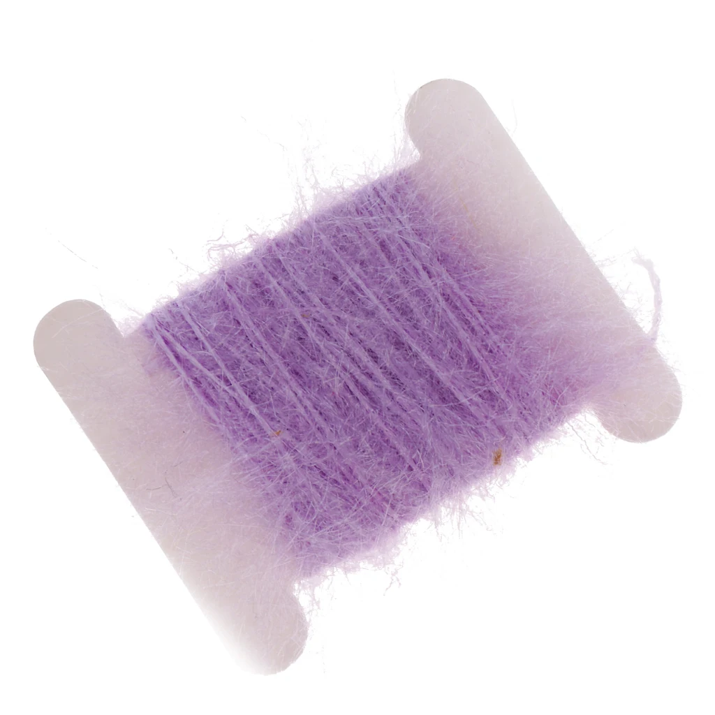 5m Fly Fishing Tinsel Chenille Crystal Flash Line Nymph Streamers Lure Making Fly Tying Materials