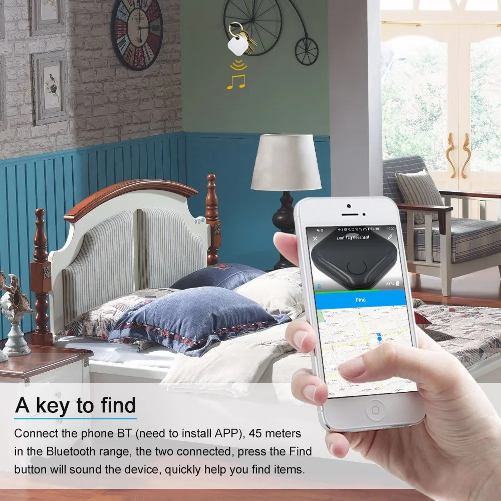 Анти-потеря трекер Bluetooth управление фотография Драгоценности искатель трекер анти-потеря сигнализации ключ искатель локатор бумажник локаторы