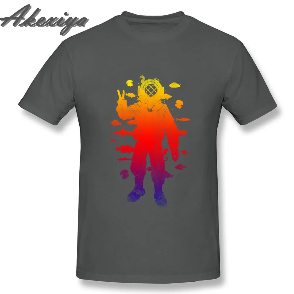 Новинка футболка Peace Diver Marine life Мужская для дайвинга аквариума акулы маски