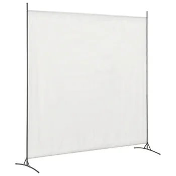 

Office Partition Room Divider Classroom and Dorm Privacy Screen Portable Partition Screen Bedroom Furniture Decoration (White)