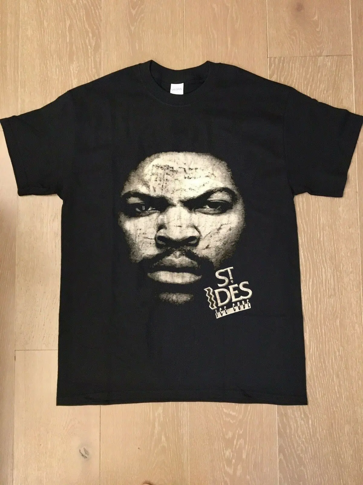 RARE Vintage Ice Cube St Ides Promo T Shirt Rap Tee 90s Hip Hop Size ...