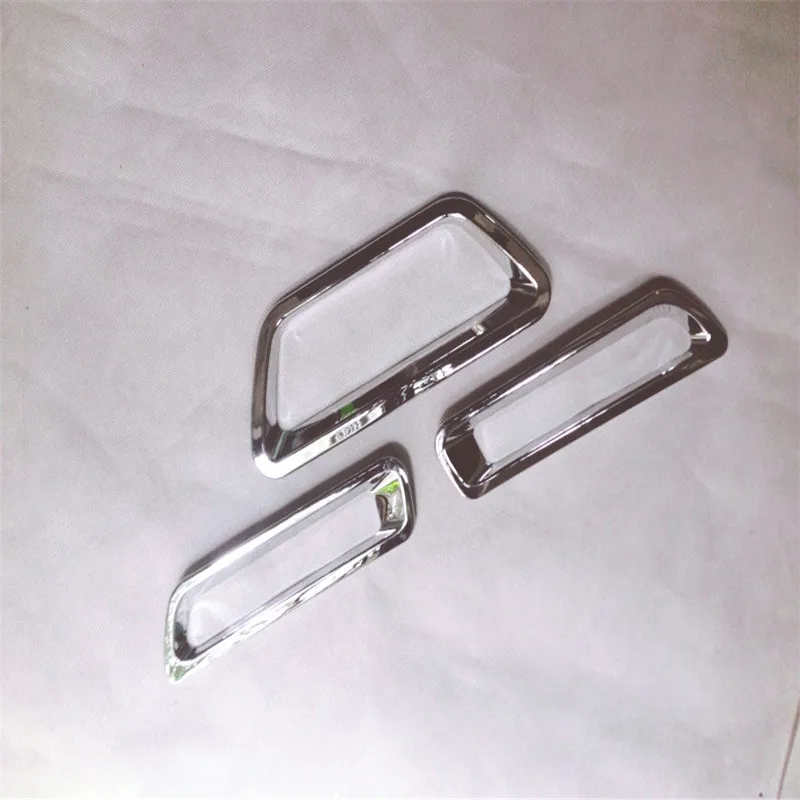 ABS Chrome Rear Fog Light Cover Lamp Protector Car Stickers Styling Accessories For Suzuki s-cross SX4