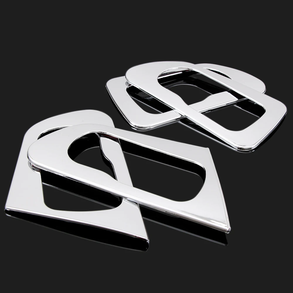 Автомобильный Стайлинг ABS хромированные межкомнатные обрезные двери ручные