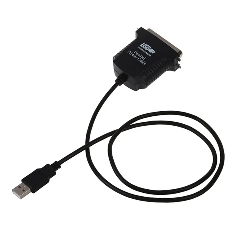 Параллельный порт DB36 принтер LPT USB Express Card конвертер адаптер Черный