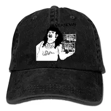 Мужская и Женская бейсбольная кепка с буквой алфавита T от Carlos, хлопковая джинсовая бейсбольная кепка, регулируемая уличная Кепка