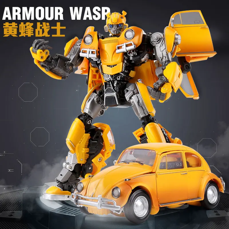 

Black Mamba Transformation Toy Jingang Bumblebee Beetle Megatron Robot Car Garage Kit Model Toy