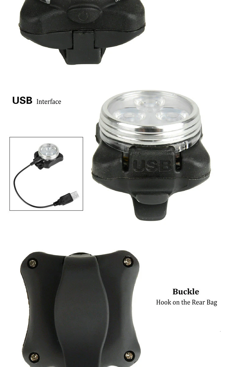 Top Bike Light USB Rechargeable Waterproof Bike Front Rear Tail Bright Lights MTB Bicycle Safe Warning Light Cycling Accessorie 19 Top Bike Light USB Rechargeable Waterproof Bike Front Rear Tail Bright Lights MTB Bicycle Safe Warning Light Cycling Accessorie 19
