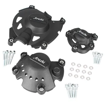 

YZF-R1 Motorcycle Engine Saver Case Stator Engine Guard Covers Protector For Yamaha YZF R1 2015 2016 3Pcs/Set