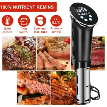 

1200W Vacuum Slow Sous Vide Food Cooker 220V 15L Powerful Immersion Circulator Machine LCD Digital Timer Accurate Control
