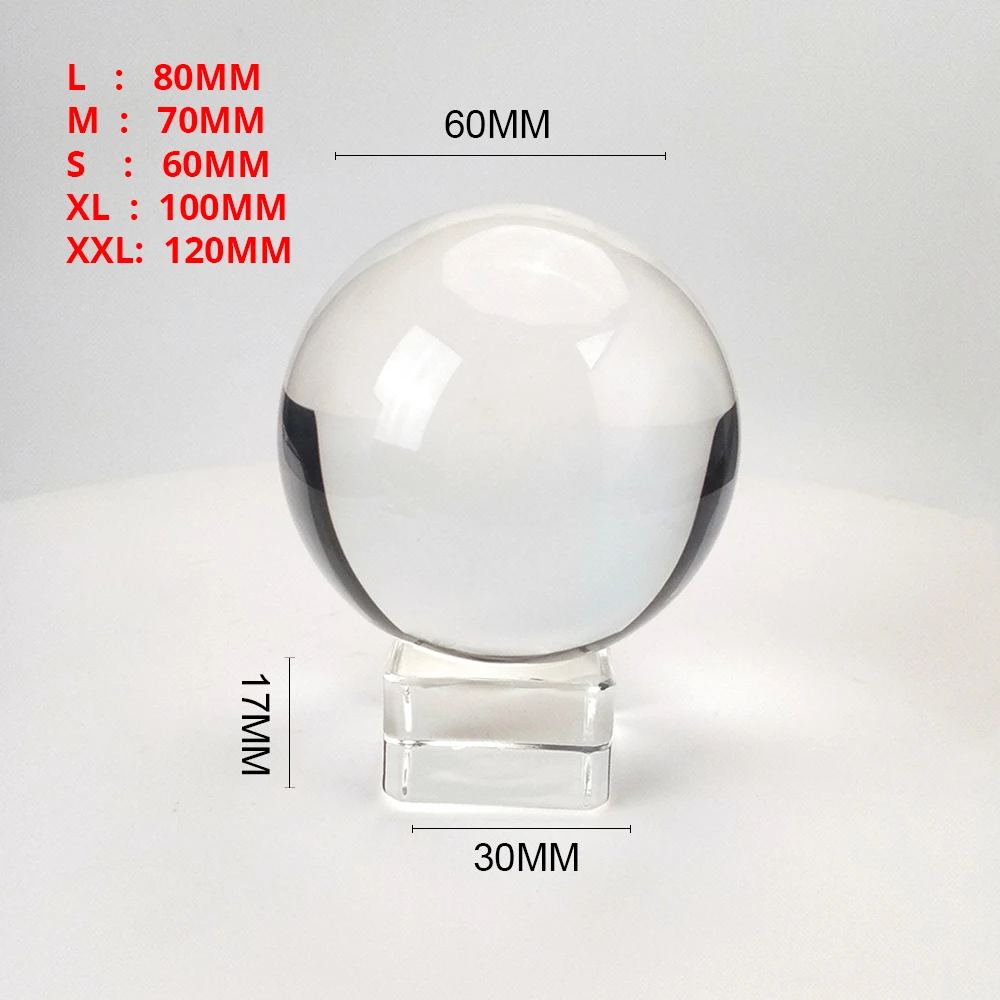 Boule En Verre K9 Pour Photographie Créative - 80 Mm De Diamètre, Avec Support Cristal Et Chiffon Microfibre - Effet Lentille Fisheye Unique