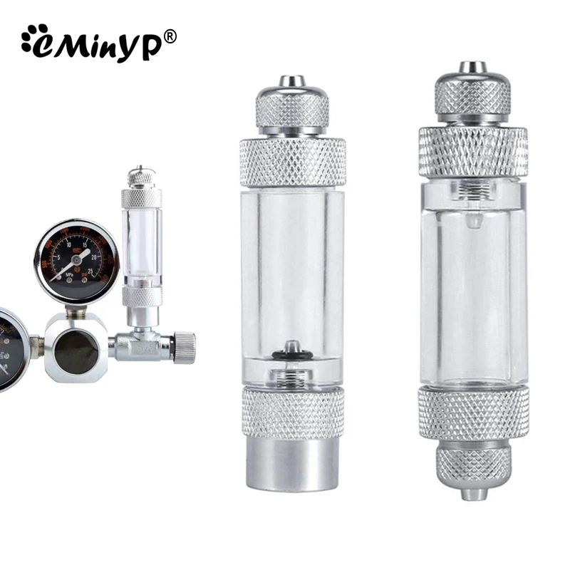 Single/Double Head Aquarium CO2 Bubble Counter Fish Tank Water Plant CO2 Regulator Injection System Diffuser Accessories co2 regulator aquarium co2 diffuser aquarium co2 accessories