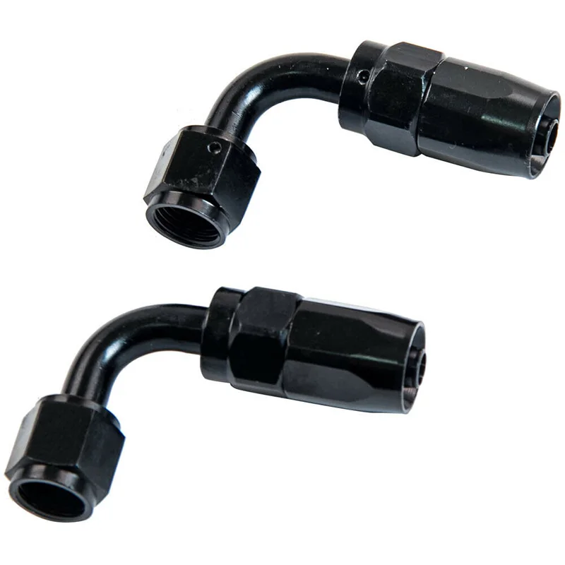 AN6 нержавеющая сталь плетеная топливная линия фитинг шланг Конец адаптер Комплект поворотный 16 футов