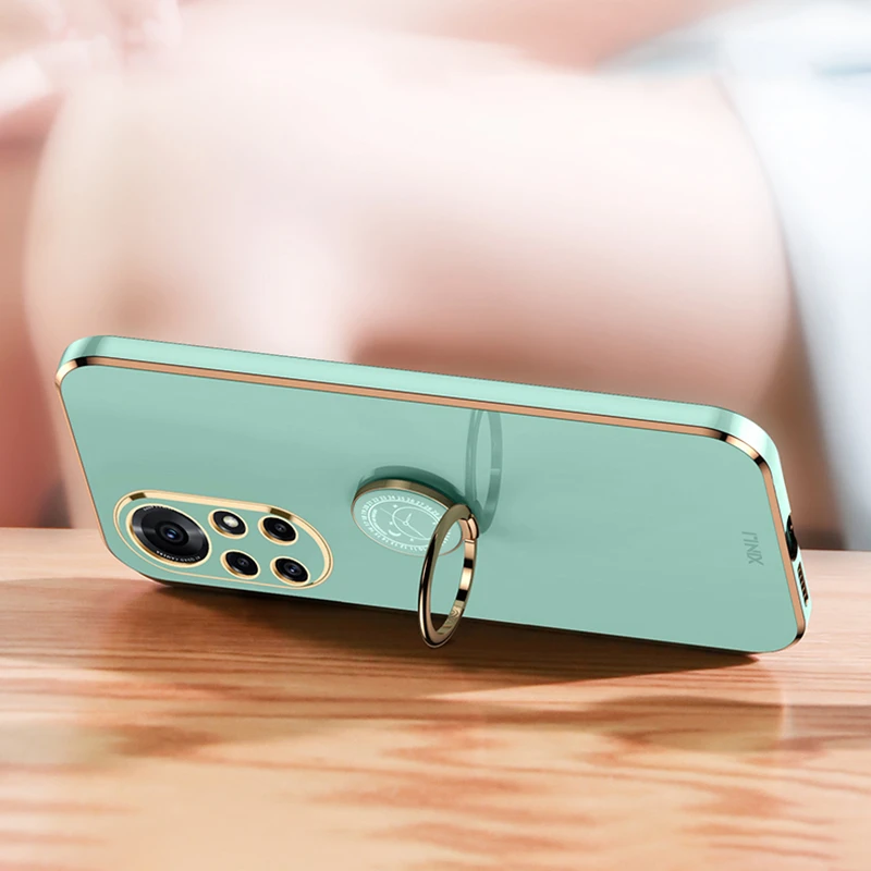 Luxury Square Back Cover For Huawei Nova 8 8pro 5g Mobile Phone Case Lens Protective Original Girls Shockproof Funda Nova8 Coque Phone Pouches Aliexpress