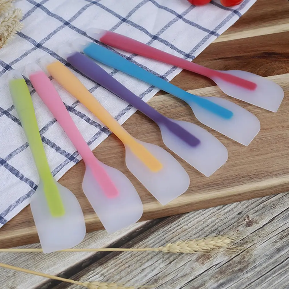 

Baking tools Silicone Cream Scraper Non Stick Translucent High Temperature Cake Spatula Pastry Ice cream Cake Kitchen Tool