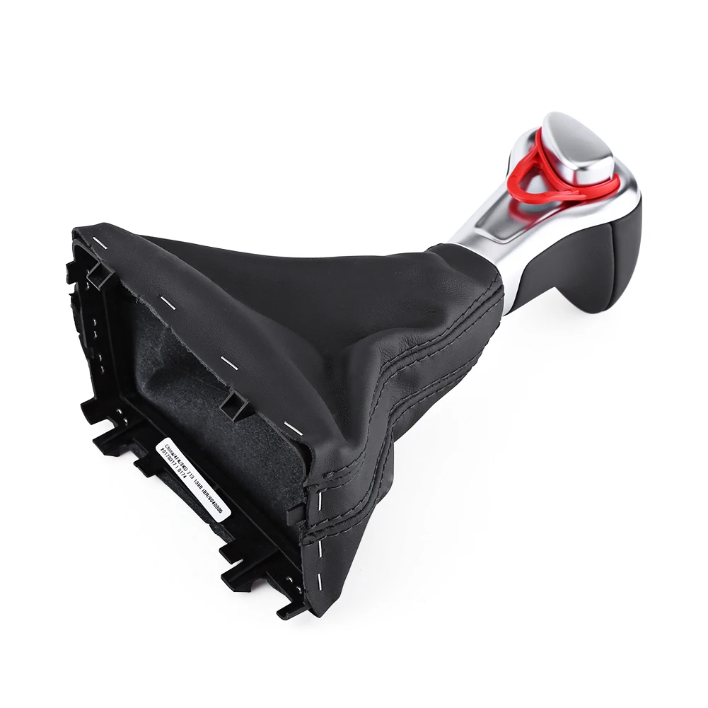 Ручка переключения передач Gaitor Boot Cover черная кожа для Audi A5 A4L Q5 B8 B8PA для левого привода и автоматической передачи модели