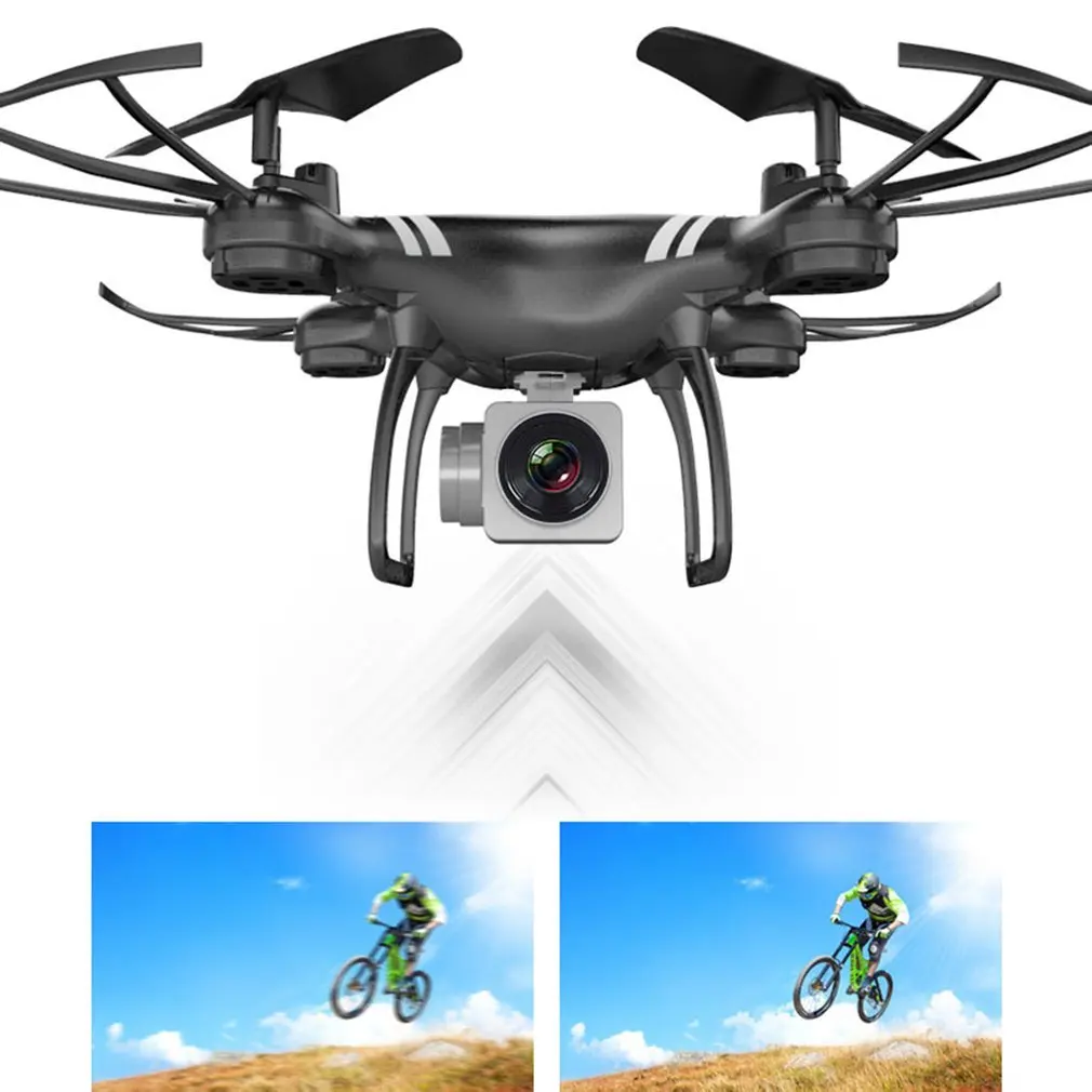 KY101 Радиоуправляемый Дрон 2MP камера Wi-Fi FPV живой Квадрокоптер удерживающий высоту один ключ возврат Безголовый вертолет 2,4 ГГц Дрон