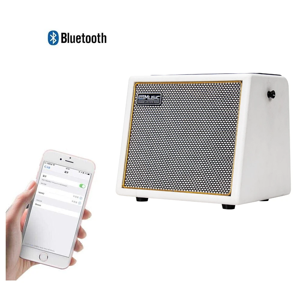 Coolmusic BPMINI Acoustic Electric Guitar Amplifier AMP Speaker