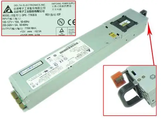 Emacro Электроника DPS-770CB B сервер источник питания 770 Вт 2U PSU для lenovo R525 G3