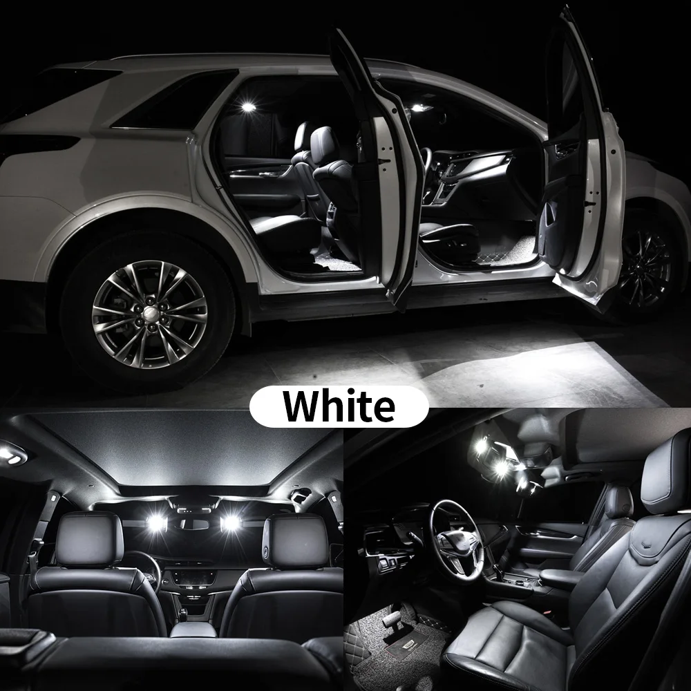 XtremeVision Pure White LED Interior Light Kit For Toyota Corolla 2000-2014 - 14 Piece Plug & Play Bulb Set
