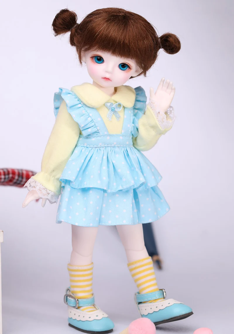 1/6 масштаб Обнаженная BJD Кукла Милый ребенок девочка BJD/SD смола фигурка кукла модель игрушка подарок. В комплект не входит одежда, обувь, парик A0107LinaCream YOSD
