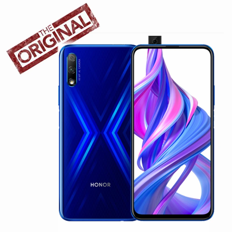 Оригинальный новый сотовый телефон Honor 9X Восьмиядерный процессор Kirin 810 полный