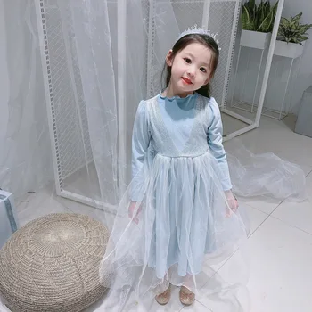

2020 Frozen 2 Girls Elsa Party Princess Dress Cosplay toddler girl princess costume kids dresses for girls costumes