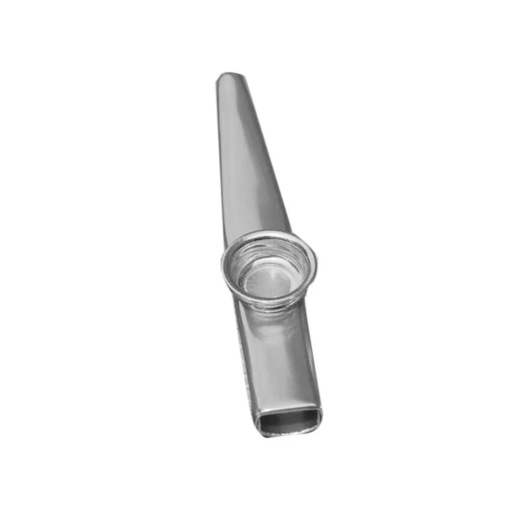 Металлические музыкальные инструменты Kazoos флейты диафрагма рот Музыкальные