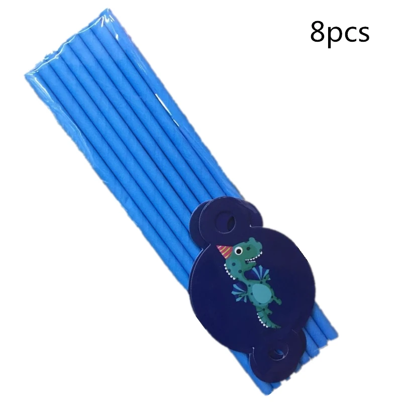 

Dinosaur Theme Party Tableware Birthday Party Decoration Kids Adult Paper Plate Cups Tablecloth Balloons Straw Party Supplies