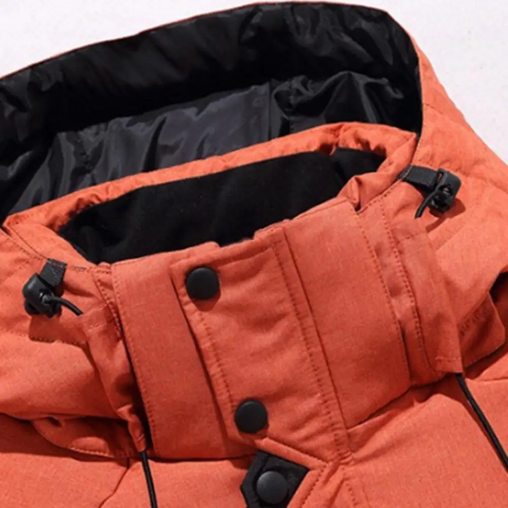 Men's Winter Warm Duck Down Jacket Ski Jacket Snow Hooded Coat Climbing Outdoor Men's Cloth